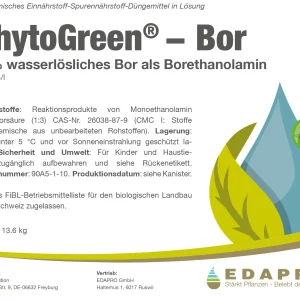 Bor-Blattdünger Phytogreen-Bor 10 Liter