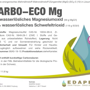 Magnesium-Blattdünger Carbo-Eco-Mg 10 Liter
