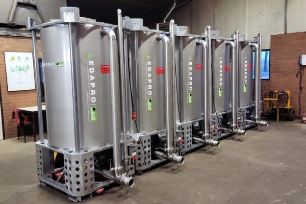 Finished EdaLife V1500 brewing systems in the workshop in Holland